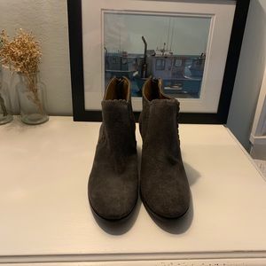 Dark gray Jack Rogers booties. Size 8, Never worn. NWOT